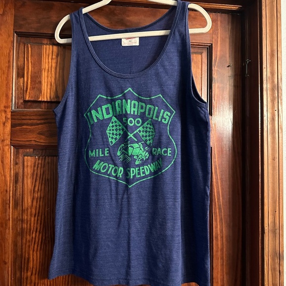 Blue Indianapolis Motor Speedway Tank Top - Picture 1 of 3